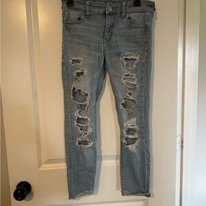 American Eagle cropped jeans